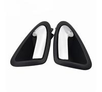 VSESTCDPB para Seat para Ibiza 6J 2010-2022 Manija De Puerta Interior Delantera Trasera Apertura Resistente Al Desgaste 6J1837113AAH1 Manija Interior Puerta(Parte Trasera Plateada Brillante)