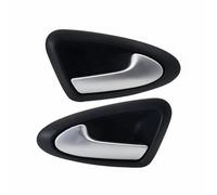 VSESTCDPB para Seat para Ibiza 6J 2010-2022 Manija De Puerta Interior Delantera Trasera Apertura Resistente Al Desgaste 6J1837113AAH1 Manija Interior Puerta(Matte Silver Rear)