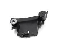 VSESTCDPB para Toyota para Aygo 2005-2014 Gris Coche Cubierta Manija Interior Hebilla Puerta Cubierta Pasamanos Base Reposabrazos Puerta Negro Manija Interior Puerta(Right Gray Cover Left Black Base)