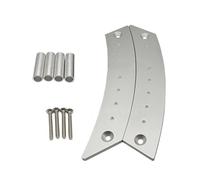 VSESTCDPB para VW para Beetle 1998-2010 Manijas De Puerta Interior Manija De Puerta Cubierta Protectora Manija Interior Puerta(Plata)