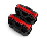 VSESTCDPB Protector Motor Motocicleta Protector De Motor De Motocicleta Parachoques Bloque De Protección Barra De Choque para Ducati para Multistrada 1200 1260 S ST V2S V4S(Rojo-T)