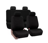 VSESTCDPB Protectores de Asiento Fundas Asiento Coche para Hyundai I30 para Creta para Tucson Ix35 para Solaris para Elantra para Kona I40 para Getz para Palisade para Terracan(ZT06-5Seats-black)