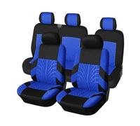 VSESTCDPB Protectores de Asiento Fundas Asientos Coche para para Focus III 2015-2019(Azul)