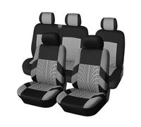 VSESTCDPB Protectores de Asiento Fundas Asientos Coche para para Focus III 2015-2019(Juego Completo Gris)
