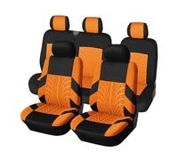 VSESTCDPB Protectores de Asiento Fundas Asientos Coche para para Focus III 2015-2019(Naranja)