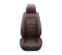 VSESTCDPB Protectores de Asiento Fundas Universales Asientos Delanteros Coche para VW para Polo para Golf para Passat para Jetta para Touran para Variant para Magotan para Touareg(Café)