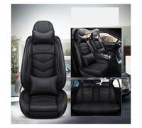 VSESTCDPB Protectores de Asiento para Hyundai HB20 Fundas Asiento Coche Cuero Universales Juego Completo(9 Piezas Negras)