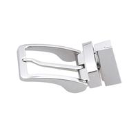 Vseutiac Hebilla de Cinturón Reversible de Aleación de Aluminio para Hombre, Compatible con Cinturones de 33-34 Mm de Ancho, Hebilla de Pasador Simple.
