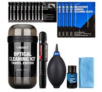 VSGO DKL-15 - Kit de viaje para limpieza lentes, color gris
