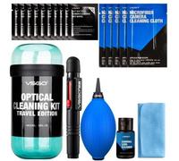 VSGO Kit de limpieza óptica Edición de viaje Azul