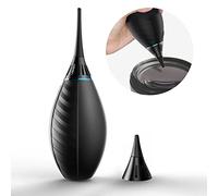 VSGO Soplador de aire fuerte de punta suave, soplador de lente de cámara de admisión de aire individual, con taza de succión automática compatible con reflector, pantalla de enfoque, sensor SLR,