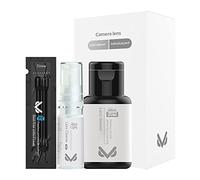 VSGO V-C01E - Kit limpiador de lentes ópticos profesional de líquido de limpieza de lentes con hisopos de limpieza de cámara y botellas dispensadoras compatibles con cámaras, lentes de cámara, limpiador de sensores y otros productos ópticos