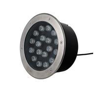 VSHENG Bajo Voltaje Luz De Paisaje Exterior LED Luz Subterránea Impermeable IP66 AC12/24V Luz Empotrada En El Suelo para Caminos Entradas Terrazas Escalones Jardín(Yellow,9W-AC12V)