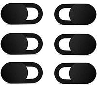 VSHOP® - Funda para cámara web (juego de 6), funda para cámara ultrafina, adaptable iPad, PC portátil, MacBook Pro, Mac, MacBook Air, iMac, Dell, Lenovo, HP, etc. Protege tu privacidad.