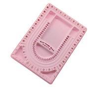vsilay Canales en forma de U, bandejas de diseño de cuentas, collares, pulseras, abalorios, diseño de joyas, tapetes para hacer joyas de bricolaje
