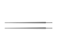 vsilay Paquete de 2 pines de inserción cónicos de acero 14G/16G/18G Pin de inserción cónico para piercing corporal, kit de herramientas auxiliares