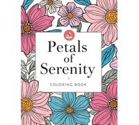 VSJ Petals of Serenity. Flower Coloring book. Adults and Kids Coloring Book: Single Sided pages. Perfect for those who love to color with alcohol markers.