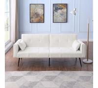 VSOGA Futon Sofa Bed, Modern 68" Futon Couch Convertible to Bed, Sleeper Living Room Furniture Futon Set - Fits Small Spaces