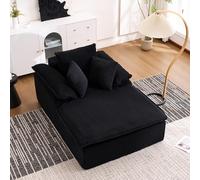 VSOGA Un sofá reclinable de 48 pulgadas, diseñado en estilo interior, con un diseño sin marco. Un sofá reclinable de lectura más cómodo, equipado con amplios brazos, no necesita instalación.