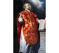 VsoxA Famoso Cuadro en Lienzo Pintura de Impresion San Ignacio de Loyola de Peter Paul Rubens para la Decoración del Hogar de la Oficina 60x90cm
