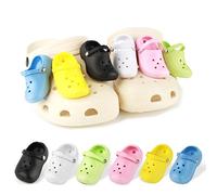 Vspek Accesorios para Zapatos - 6 Mini Charms para Zuecos, Divertidos y Lindos Adornos para Sandalias y Slides - Decoración de Calzado (6 Colores)