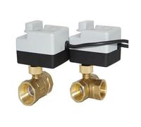 VSPPJYFG Actuador de válvula de Bola eléctrica Manual, DN15, DN20, DN25, DN40, CA 220 V, Tres Cables, Dos Controles, Dos vías, Tres vías, Rosca Interna, 3 vías.(DN32)