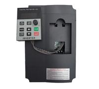 VSPPJYFG Inversor VFD 110V 1.5KW/2.2KW/4KW Convertidor de frecuencia 3P 220V/110V Salida Control de Velocidad del Motor Convertidor VFD(2.2KW 220V(Black))