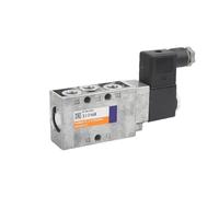 VSPPJYFG MFH-5-1/4 MFH-5-1/8 MFH-5-1/4-B MFH-5-1/8-B Válvula solenoide DC24V DC220V Componentes neumáticos Herramienta neumática(MFH-5-1 4-B DC24V)