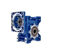 VSPPJYFG Reductor de Engranajes de Tornillo sin Fin NMRW 063 Entrada 14/19/22/24 mm Salida 25 mm Relación 5:1/100:1 No Necesita Agregar Aceite(Ratio 25 to 1,Input 22 90B14)