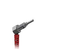 VSPPJYFG Sensor de Fibra óptica de reflexión difusa M4 con Aguja de Codo Largo, 12-24 V CC, Amplificador de Fibra, Interruptor fotoeléctrico(Non Coaxial M4 5mm)