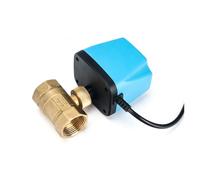 VSPPJYFG Válvula de Bola motorizada de 1/2" Normalmente Cerrada/Abierta, 220 V, 12 V, 24 V, 2 Cables, reemplazo de válvula solenoide.(Closed-24v)