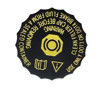 VSREI tapón del depósito de líquido de frenos antipolvo para Citroën Peugeot - Compatible con los modelos 206, 207, 301, 2008, 3008, 308, 408, 508, C2, C3-XR, C4, C5