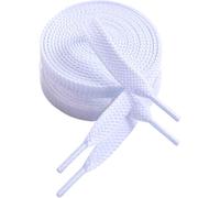 VSUDO Cordones de zapatos de doble capa para entrenadores, cordones planos de 0.3 pulgadas compatibles con Converse, Vans y Air Force - 2 pares