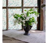 Vsudo Window Privacy Pelcula Decorativa Vinculacin de vidrieras Pelcula de vidrieras de ventana helada Pelcula para la ventana de la casa de la c