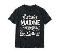VSYNLOJN Future Marine Biologist Biology Student Gift T-Shirt Black 3XL
