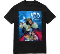VSYNLOJN J Cole KOD Tour T Shirt Men Black XXL
