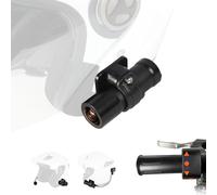 VSYSTO Cámara WiFi 2K para casco con luz espectral de cara sonriente, control remoto, auriculares para casco, lente gran angular SONYIMX335 de 170°, impermeable, para motocicleta, bicicleta, sensor G,