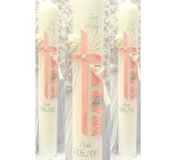 VT-14 Christening / Communion Candles for Boys or Girls 400/40 mm including Accessories for Writing on the Candle