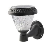 VT-969 LED Solar Wall Light WITH RF CONTROL CCT:3IN1 BLACK BODY IP44(D:160 x 230mm)