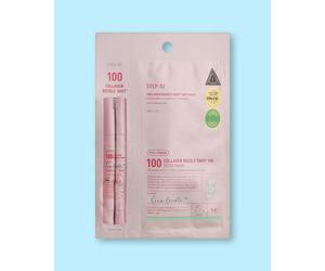 VT Cosmetics Mascarilla facial con colágeno y espículas Collagen Reedle Shot 100 2Step Mask - 1.5 g, 25 g / 1 ud