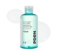 VT COSMETICS Tóner PDRN, tónico facial hidratante con PDRN vegano de 50.000 ppm, ginseng coreano, niacinamida y pantenol, ligero, sin perfume, calmante de la piel, coreano