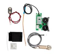 VT1 - Sistemas de pastilla de guitarra acústica con placa de ritmo de micrófono, clavos traseros suaves, sistemas de ecualizadores piezoeléctricos para guitarra, accesorios de guitarra, clavos