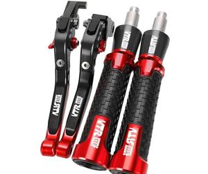VTAIEX Accesorios para motocicletas Para HONDA VTR1000F FIRESTORM VTR 1000 F 1998 1999 2000 2001 20022005 2004 2003 Juego De Palancas Embrague Freno Motocicleta Palanca(Rosso)