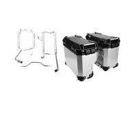 VTAIEX Caja de Almacenamiento para BMW R 1200 GS LC 2013-2021 2014 Equipaje De Motocicleta con Soporte Cerradura Alforjas Cajas Laterales Caja Herramientas Borde Accesorios