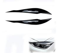 VTAIEX Decoración de Faros 1 Par De Pegatinas Negras para Pestañas De Faros Delanteros De Coche para BMW para F30 2012-2018 2013 2015 2014 2016 2017