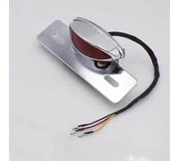 VTAIEX Luces de motocicleta Luces Traseras Para Matrícula De Motocicleta, Freno Marcha, Aptas Para Harley, Para Davidson, Para Dyna, Para Softail, Sportster