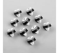 VTAIEX Sujetadores de Clip 10 Uds. Clips De Ajuste De Tarjeta De Panel De Puerta Interior De Coche para Citroen C2 C8 C3 C4 para Picasso para Peugeot 307 206 508 Clip De Sujeción Remache De Plástico