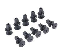 VTAIEX Sujetadores de Clip 10 Uds. De Clips para Guardabarros De Coche, Clips De Sujeción para Guardabarros, Tornillos para Passat B5 B6 B7 CC para Golf para MK6 para Tiguan para Touran para Polo