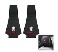 VTANOK 2 Piezas Funda Reposacabezas Coche,para Peugeot 208 308 2008 SW 5008 GT Line Rifter 2016-2024 Universal a Prueba de Polvo Lavable Fundas Protectora Accesorios Interior