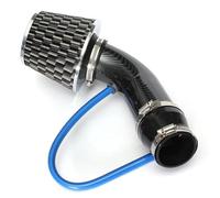 VTANOK Kit de Filtro admisión Aire frío, para Benz Classe C W203/C200 W203/C280 2000-2025 cónico 76 mm Universal con Tubo aleación Aluminio Sistema Manguera,B